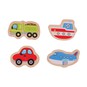 Bigjigs Two-Piece Transport Puzzles 4 Pack  image number 3