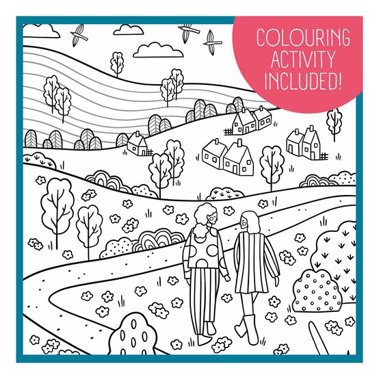 Jumbo Peaceful Mind Nature Jigsaw Puzzle 54 Pieces 6 Pack image number 4