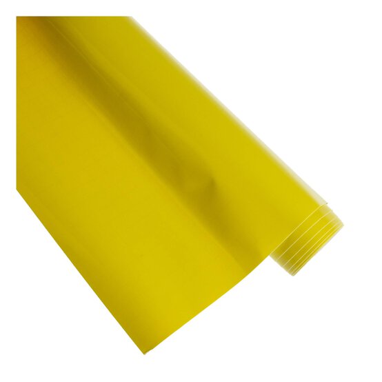 Yellow Glossy Permanent Vinyl 12 x 48 Inches image number 3