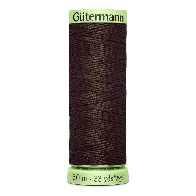 Gutermann Brown Top Stitch Thread 30m (696) image number 1