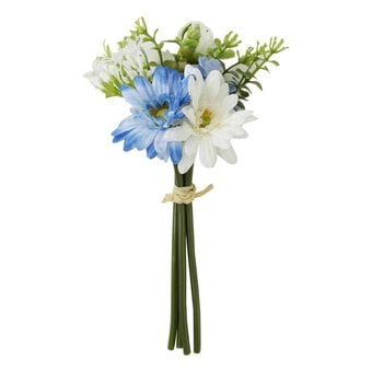 Blue Daisy and Hydrangea Bundle 22cm