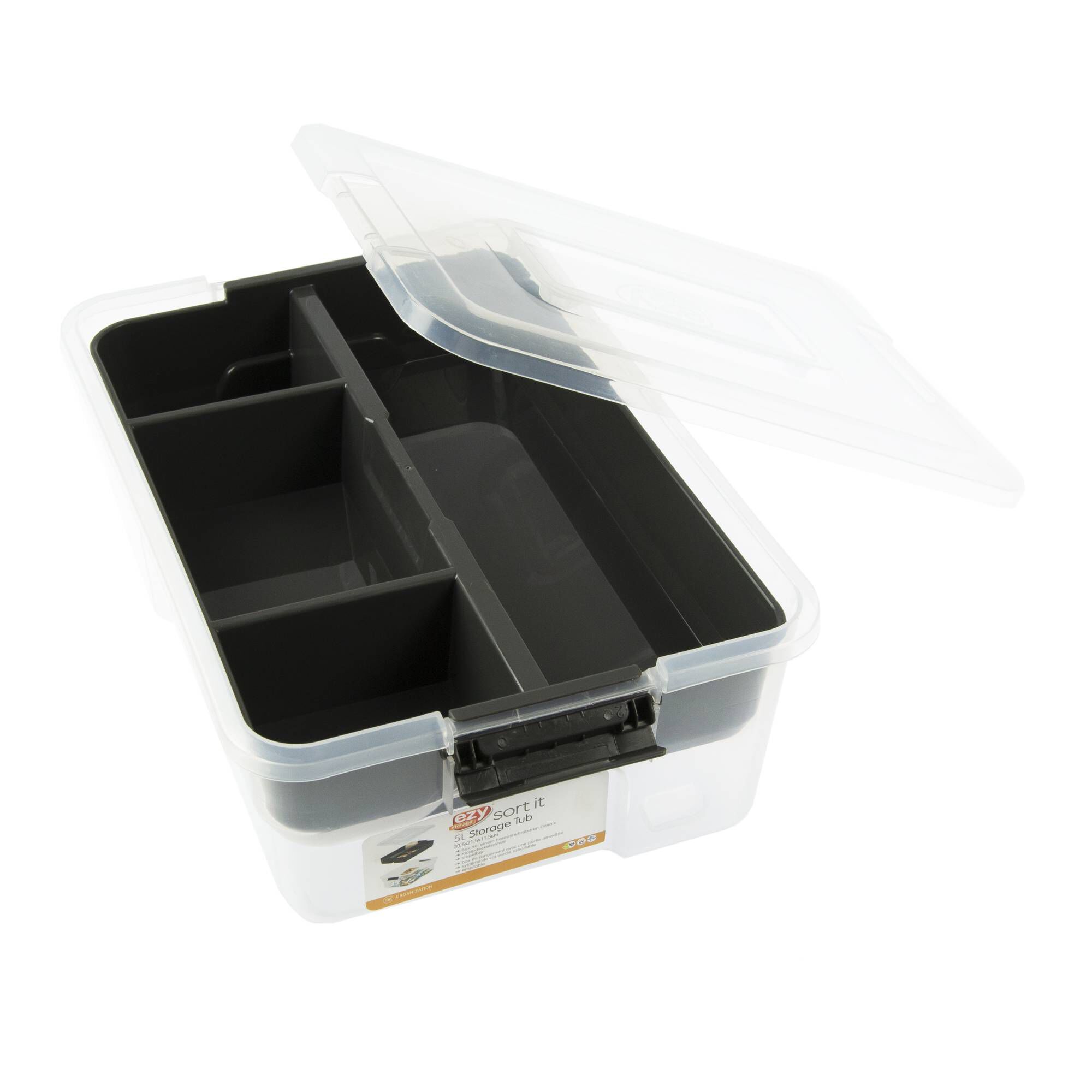 Ezy Storage Sort It 5L Container with Tray Hobbycraft