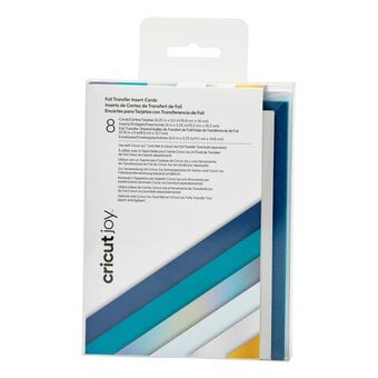 Cricut Joy Blue Lagoon Insert Cards 4.25 x 5.5 Inches 8 Pack