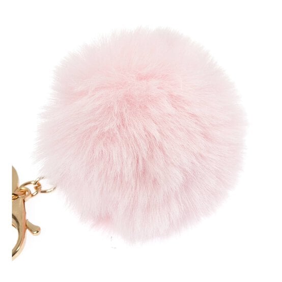 Pink Pom Pom Keyring image number 3
