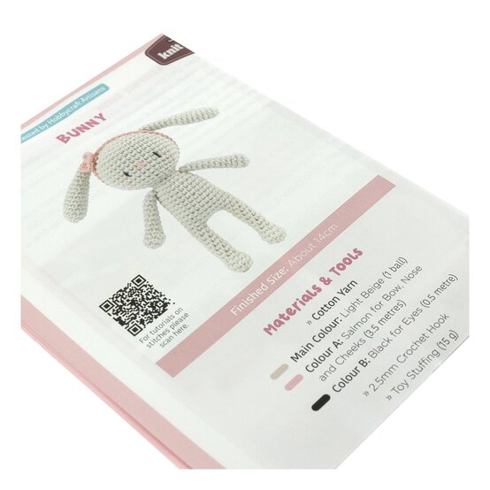 Mini Bunny Amigurumi Kit image number 5