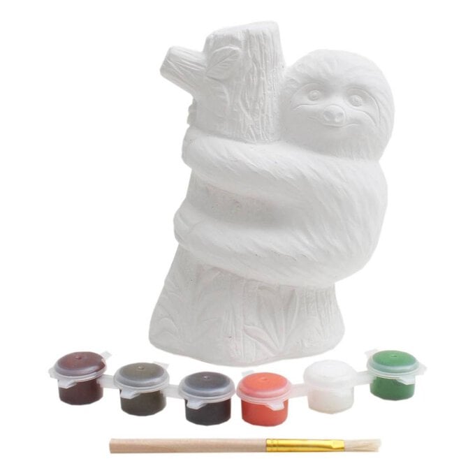 Paint Your Own Sloth Money Box image number 1
