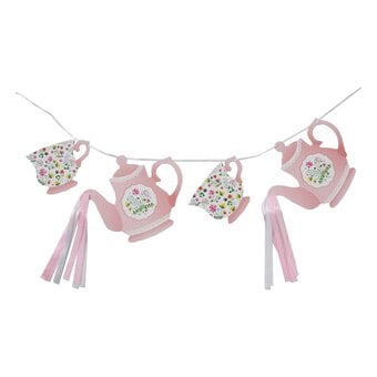 Ditsy Floral Teapot Bunting 2.5m image number 2