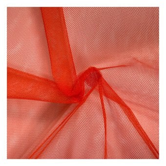 Hibiscus Nylon Dress Net Fabric by the Metre