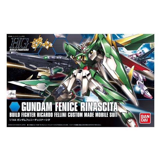 Gunpla Gundam Fence Rinascita Model Set 1:144 image number 1