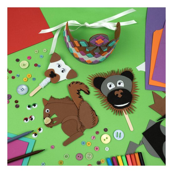 Black EVA Foam Sheet 45cm x 30cm image number 2