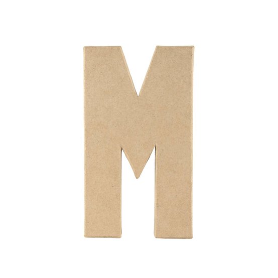 Mache Letter M 20cm