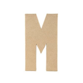 Mache Letter M 20cm image number 5
