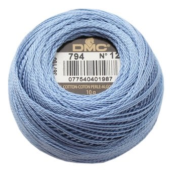 DMC Blue Pearl Cotton Thread on a Ball 120m (794)