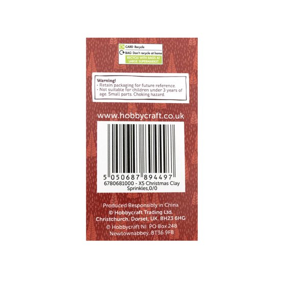 Christmas Clay Sprinkles image number 5