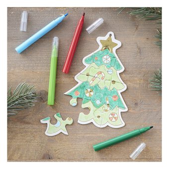Decorate Your Own Christmas Tree Puzzle