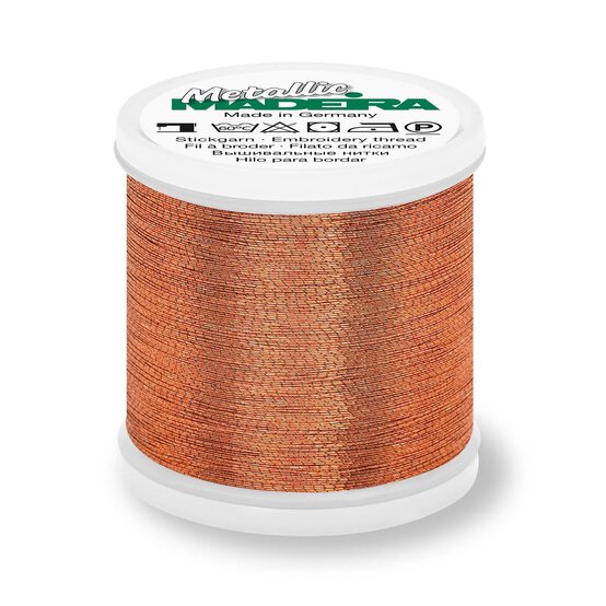 Madeira Copper Metallic 40 Thread 200m image number 1