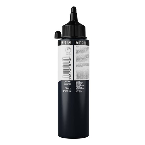 Daler-Rowney System3 Payne's Grey Fluid Acrylic 250ml (065) image number 2