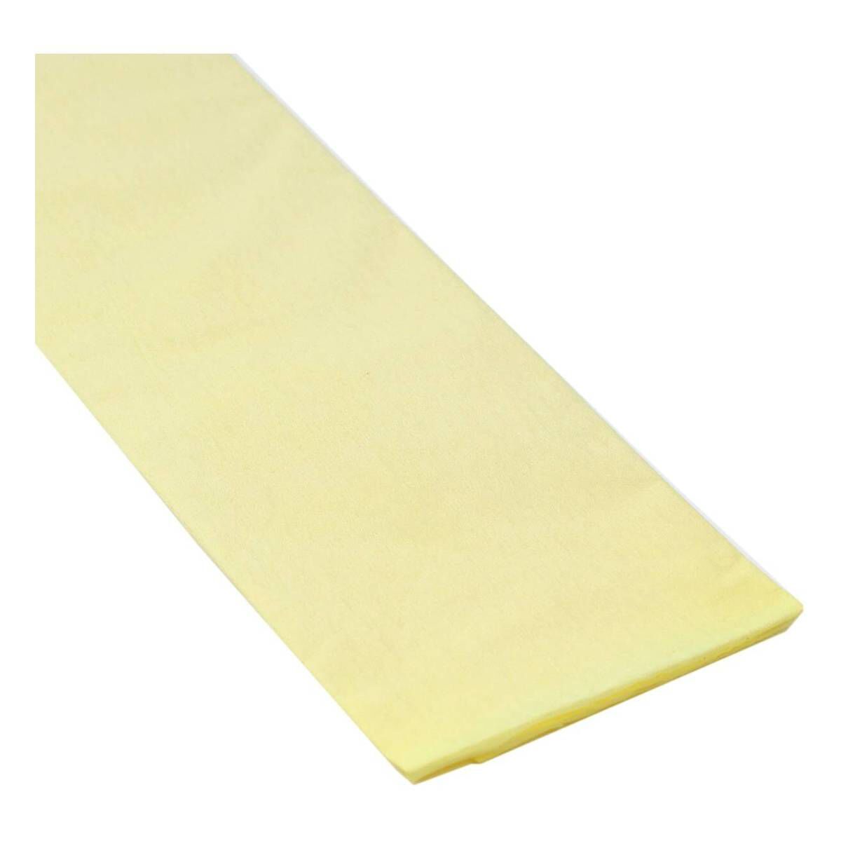 Yellow Crepe Paper 100cm x 50cm Hobbycraft