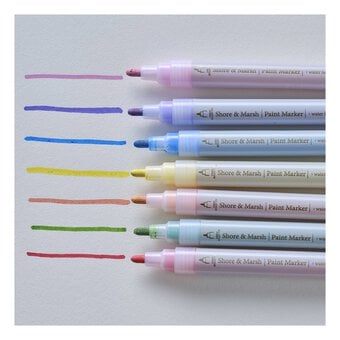 Shore & Marsh Bright Paint Markers 8 Pack image number 2