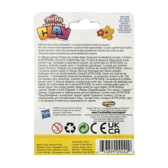 Play-Doh Blue Sculpt ‘n Mold Clay 142g image number 4