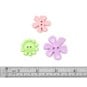 Trimits Pastel Flower Craft Buttons 20g image number 3