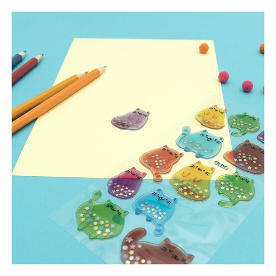 Cat Gel Stickers image number 2
