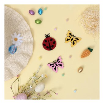 Felt Butterflies 5 Pack