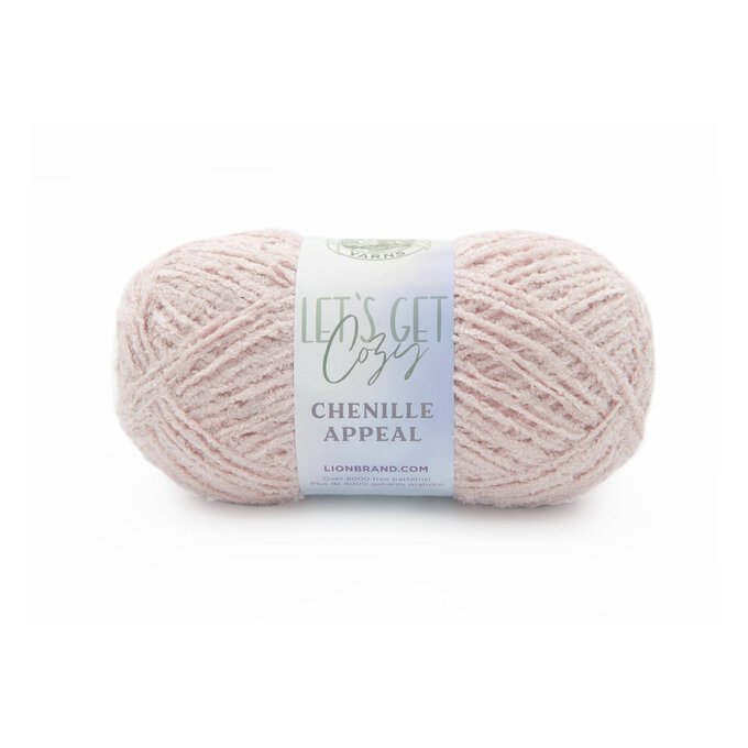 Lion Brand Peach Whip Chenille Appeal Yarn 100g image number 1