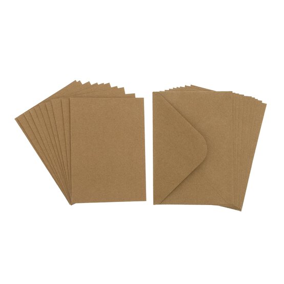 Kraft Cards A6 10 Pack image number 3