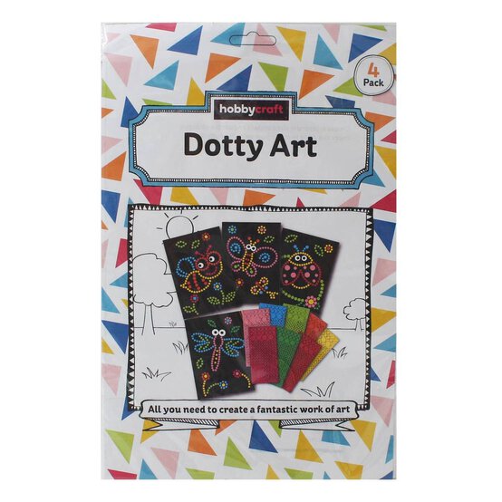 Butterfly Dotty Art 4 Pack image number 2