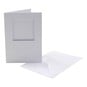 White Square Aperture Cards and Envelopes A6 10 Pack image number 1