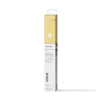 Cricut Butter Yellow Smart Iron-On 12 x 24 Inches