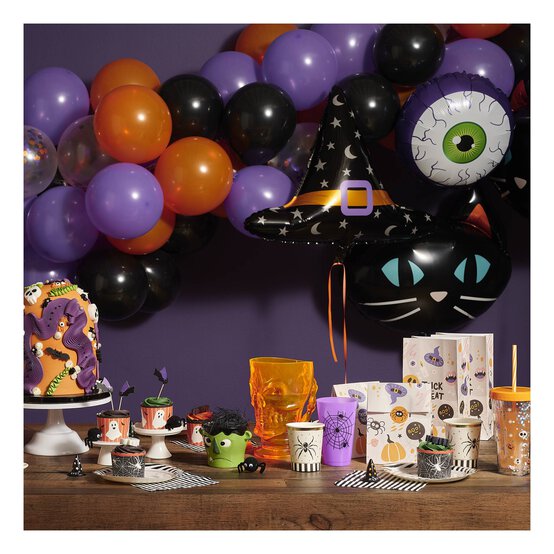 Large Black Cat Foil Balloon image number 2