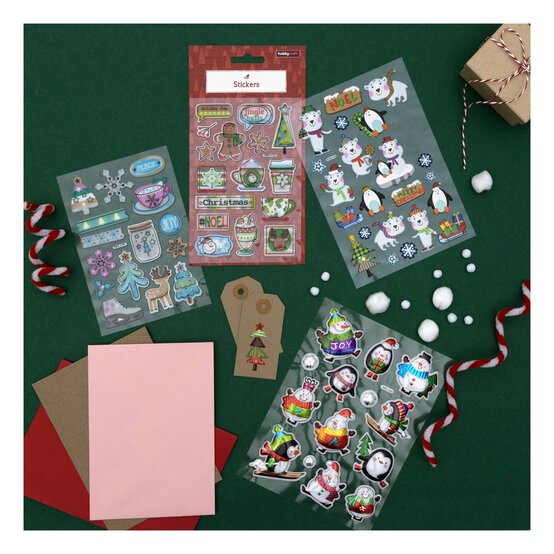 Gingerbread Puffy Stickers image number 2