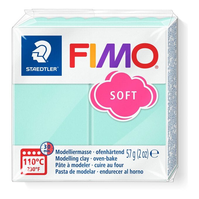Fimo Soft Mint Modelling Clay 57g image number 1