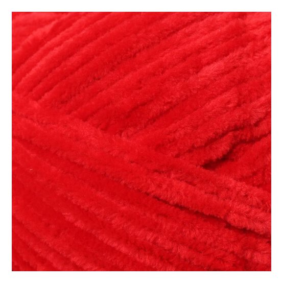 James C Brett Red Flutterby Chunky Yarn 100g image number 2