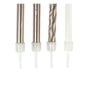 Whisk Rose Gold Metallic Candles 24 Pack image number 3