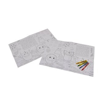 Crayola Colour Your Own Monster Placemats image number 2