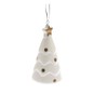 Glazed Hanging Ceramic Tree Decoration 8cm image number 2