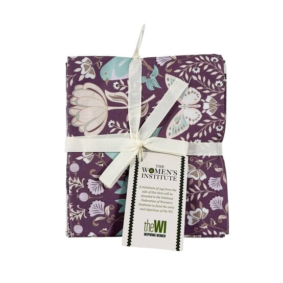 WI Mauve Garden Delight Cotton Fat Quarters 5 Pack image number 2