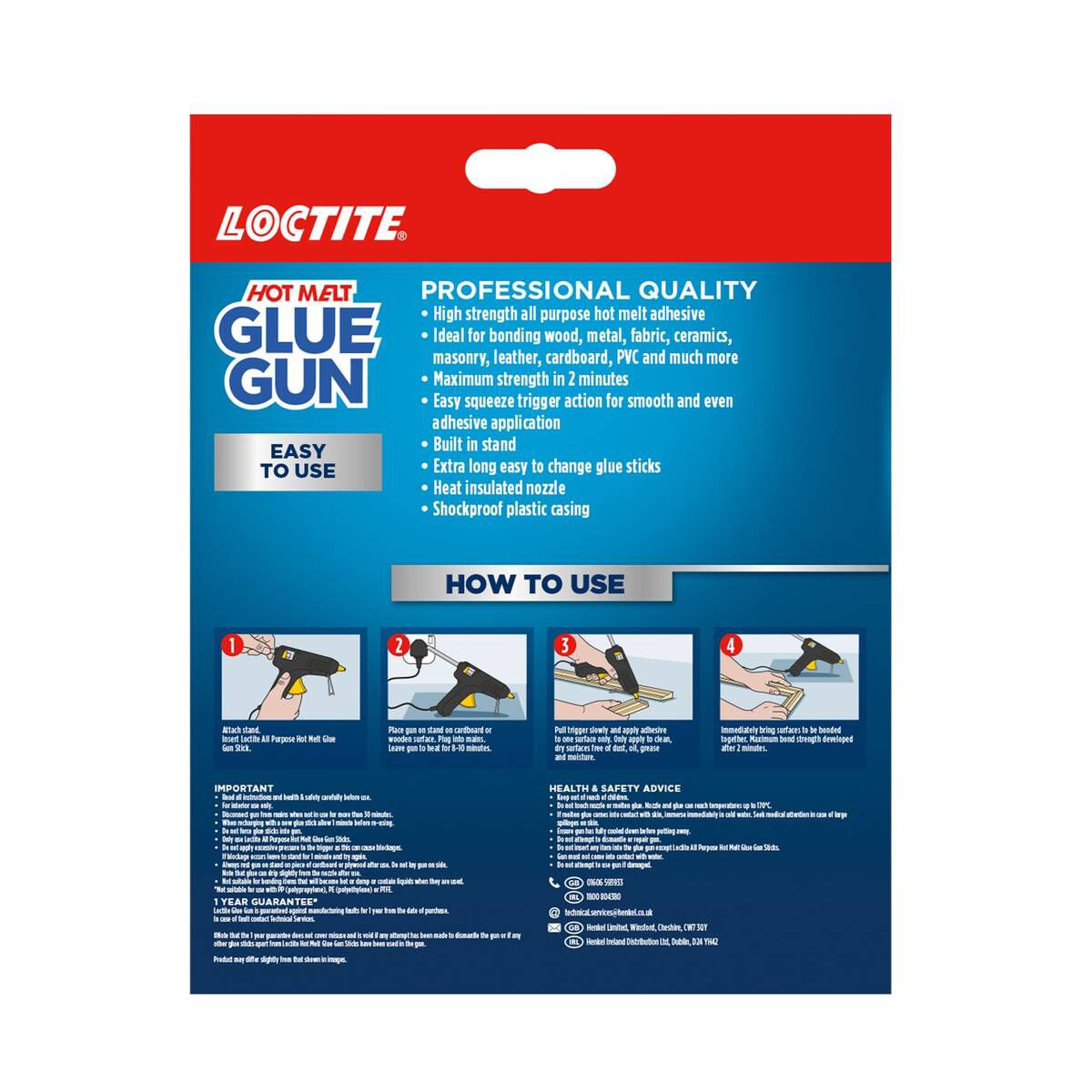 Loctite Hot Melt Glue Gun and Sticks Hobbycraft
