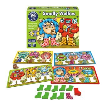 Orchard Toys Smelly Wellies Game image number 2