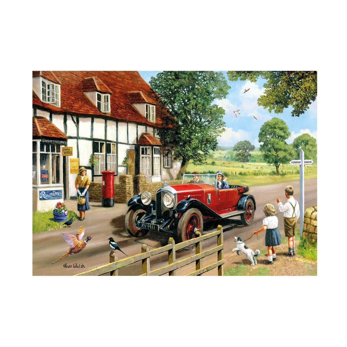 Out in the Country Jigsaw Puzzle 1000 Pieces Hobbycraft
