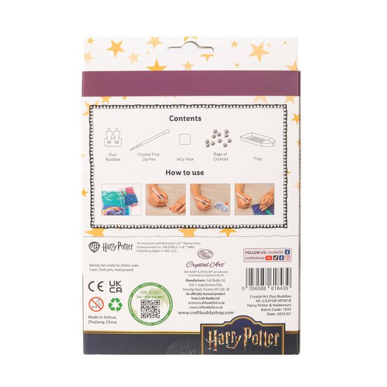 Crystal Art Harry Potter and Voldemort Duo Buddies Kit image number 5