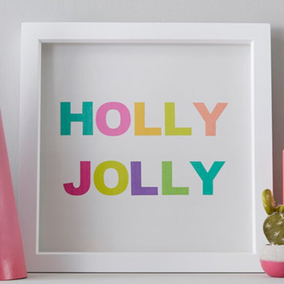 How to Make a Christmas Washi Tape Box Frame image number 1