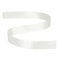 Antique White Double-Faced Satin Ribbon 18mm x 5m image number 2