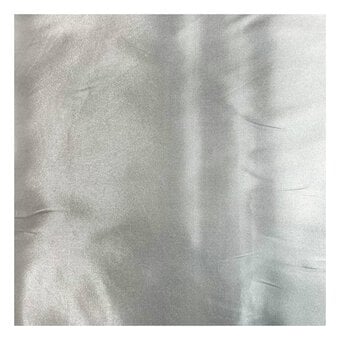 Ivory Silky Satin Fabric by the Metre image number 2