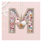 Hanging Wooden Letter M 7.5cm image number 1