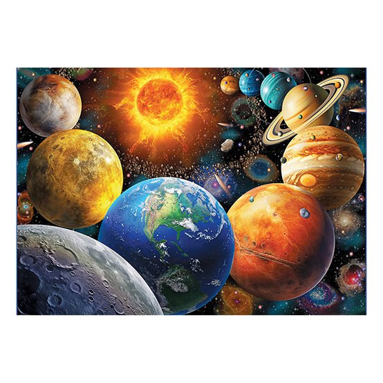 Eurographics Planetary System Jigsaw Puzzle 500 XL Pieces image number 2