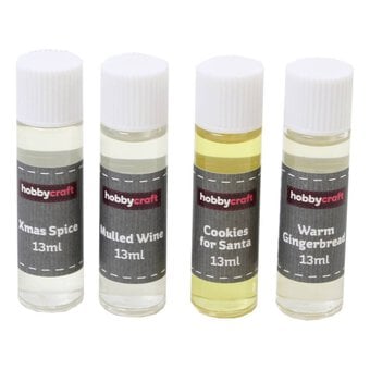 Christmas Candle Fragrance Oils 13ml 4 Pack